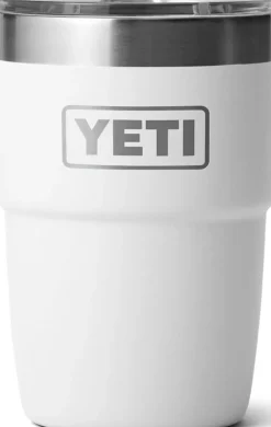 Yeti Coffee Mugs & Flasks-Rambler 8oz Stackable Cup - White
