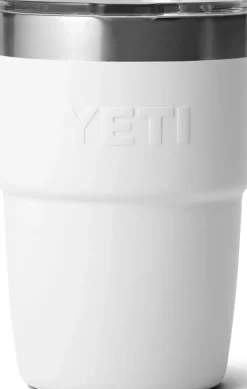 Yeti Coffee Mugs & Flasks-Rambler 8oz Stackable Cup - White