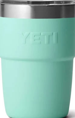 Yeti Coffee Mugs & Flasks-Rambler 8oz Stackable Cup - Seafoam