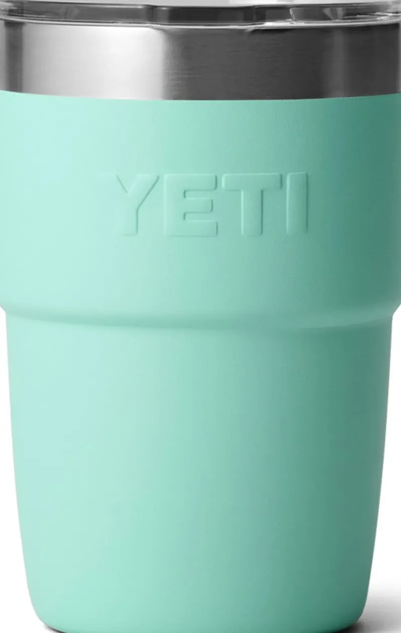 Yeti Coffee Mugs & Flasks-Rambler 8oz Stackable Cup - Seafoam