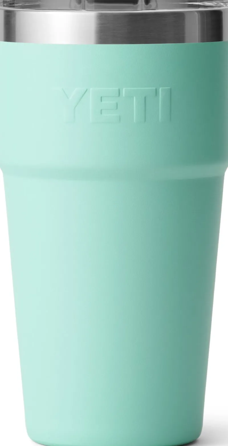 Yeti Coffee Mugs & Flasks-Rambler 20oz Stackable Cup - Seafoam