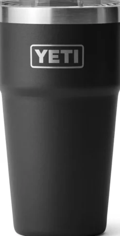 Yeti Coffee Mugs & Flasks-Rambler 20oz Stackable Cup - Black