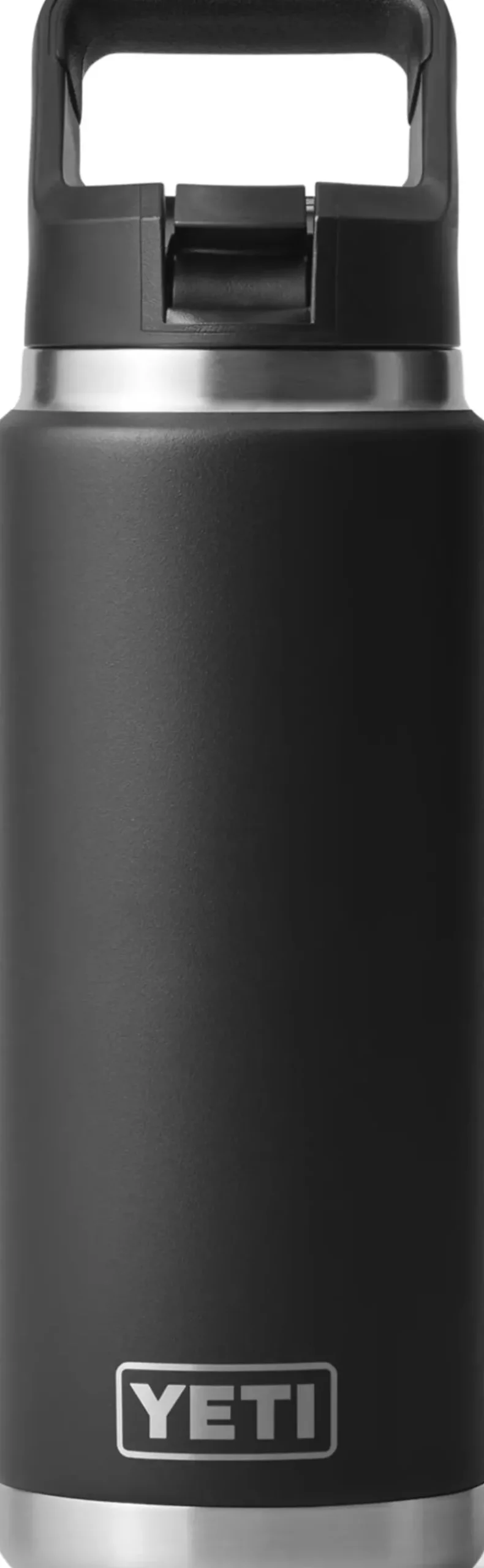 Yeti Coffee Mugs & Flasks-Rambler 26oz Straw Bottle - Black