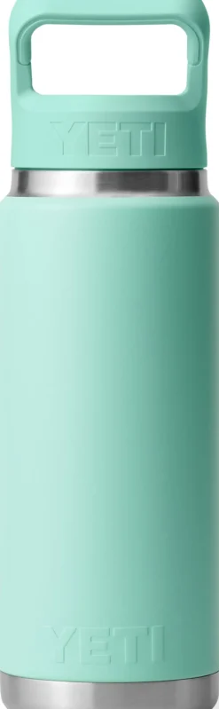 Yeti Coffee Mugs & Flasks-Rambler 26oz Straw Bottle - Seafoam