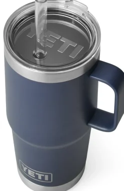 Yeti Coffee Mugs & Flasks-Rambler 25oz Straw Mug - Navy