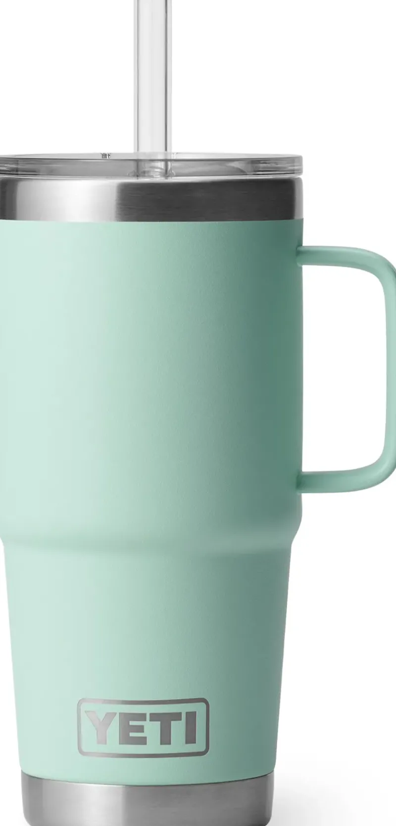 Yeti Coffee Mugs & Flasks-Rambler 25oz Straw Mug - Seafoam