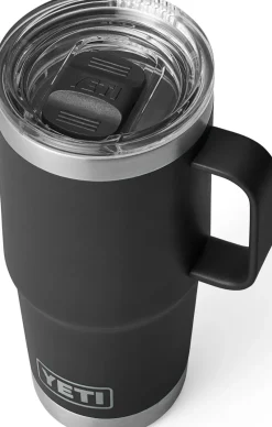 Yeti Coffee Mugs & Flasks-Rambler 20oz Travel Mug - Black