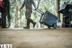 Yeti Cool Boxes & Accessories|Cool Boxes & Accessories-Tundra Haul Wheeled Cool Box - Charcoal