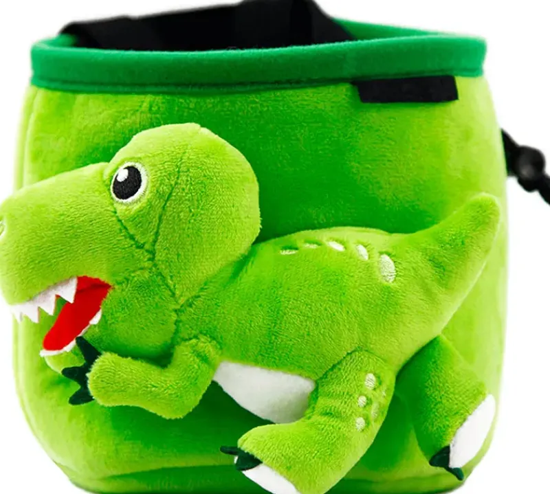 YY Chalk & Chalkbags-Vertical Chalk Bag - T-Rex