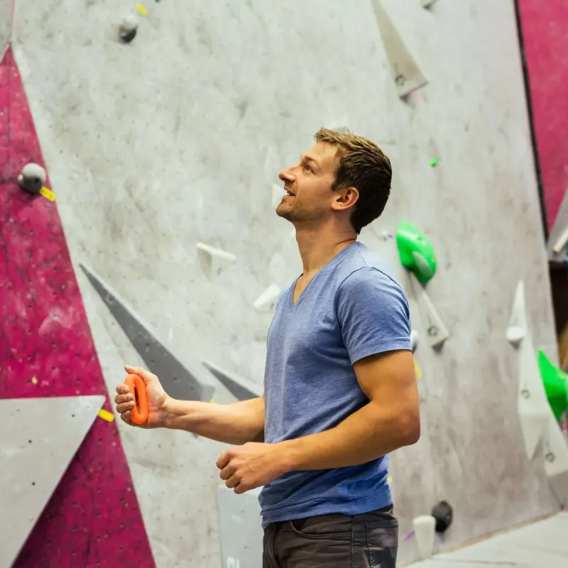 YY Climbing Accessories-Vertical Climbing Warm-Up Ring - Orange 30Kg