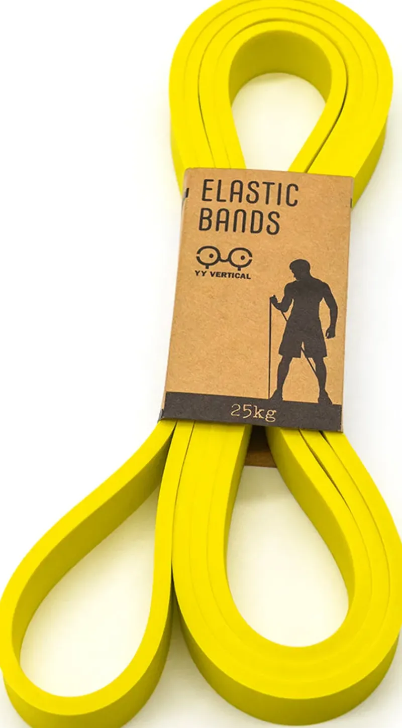 YY Climbing Accessories-Vertical Elastic Bands - Yellow 25KG
