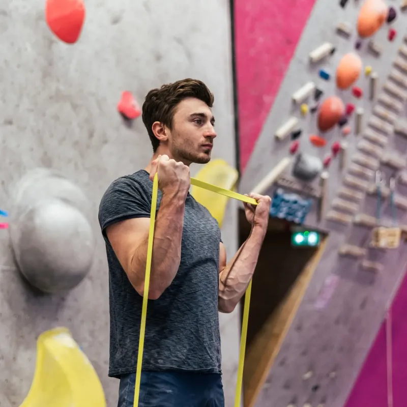 YY Climbing Accessories-Vertical Elastic Bands - Yellow 25KG